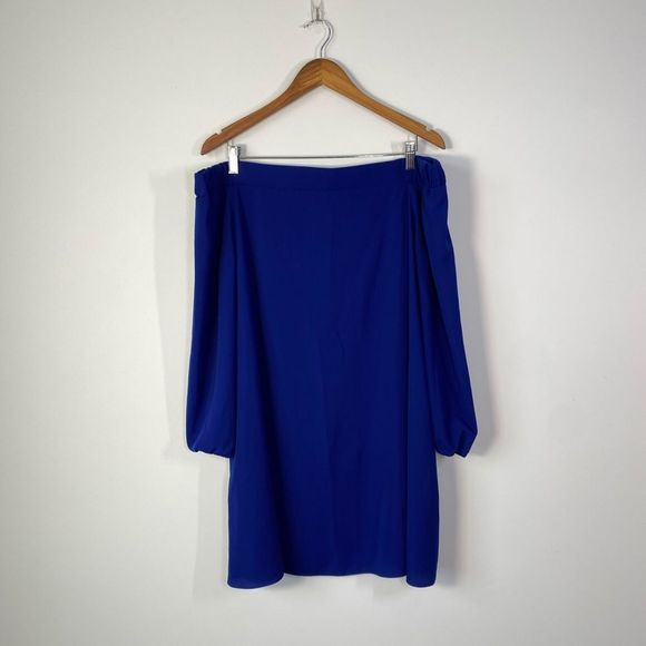 River Island Off-Shoulder Dress Sz 10 - Picture 2 of 10